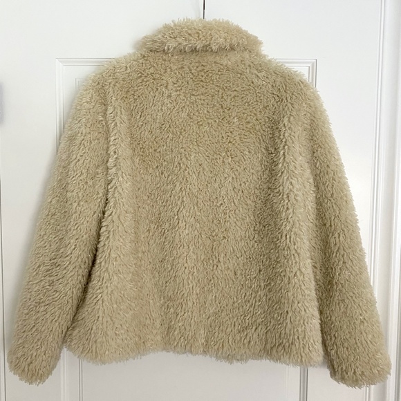 Betsey Johnson Teddy Bear Faux Fur Jacket - S - Picture 5 of 7